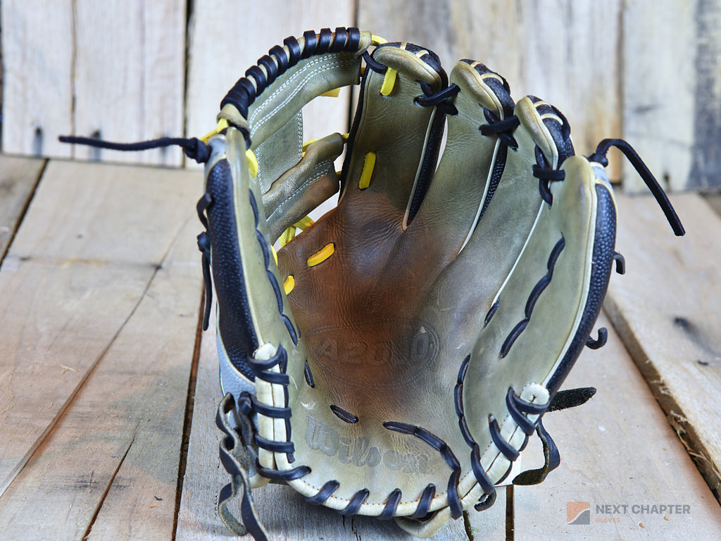 Wilson A2000 1786 w/ Superskin 11.5" RHT Baseball Glove – Partial Relace