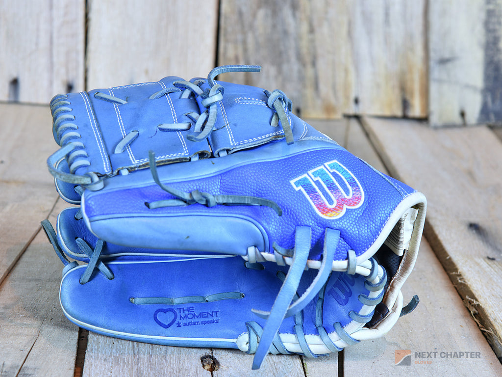 Wilson A2000 B2 12" LHT Baseball Glove – Autism Speaks Edition